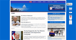 Desktop Screenshot of limittaxes.org