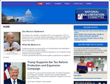 Tablet Screenshot of limittaxes.org